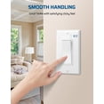 thumbnail image 2 of EcoNesxp UL Listed Individual Light Switches 120/277VAC 10 Pack, 2 of 5