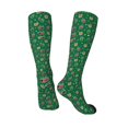 thumbnail image 4 of Fotbe Milk Tea print Women's Men's Novelty Crew Socks Cotton Socks Knee High Socks for Walking,Running,Nurses,Pregnancy, 4 of 9