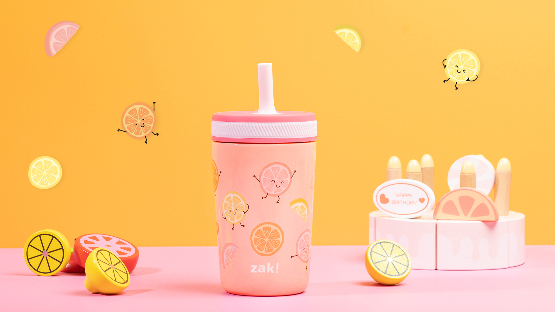 Zak Designs Kelso 12 oz Toddler Insulated Sippy Cup photo 3
