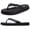 Black, variant on Flip Flop Sandals for Women with Arch Support,&nbsp;Athletic Walking Thong Slippers for Beach, Casual, Outdoor & Indoor, Black, 6 US