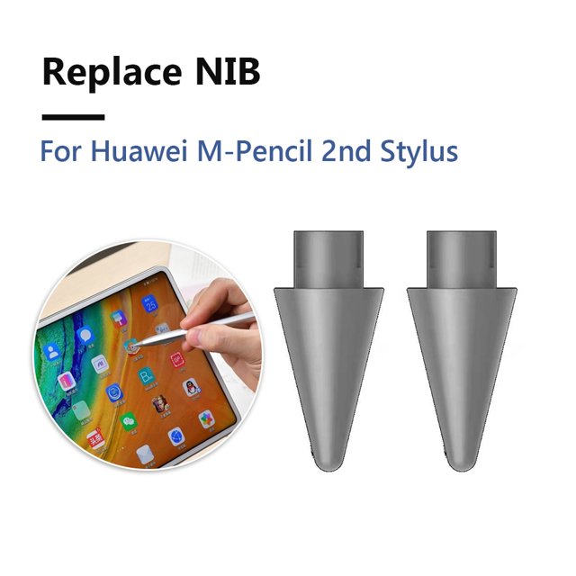 1/2 Uds accesorios de punta de lápiz Stylus Nib puntas de recarga para Huawei m-pencil 2nd Likrtyny Para estrenar