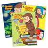 PBS Kids Curious George 3-Pack Educational, Early Learning Coloring Activity Books with Stickers
