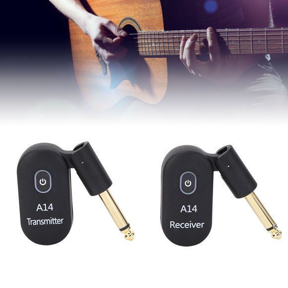 De Guitarra Inalámbrico, Receptor Transceptor Eléctrico USB De 2,4 GHz, De 100 Pies, A14 Para Violín Bajo Con Conector De 6,35mm