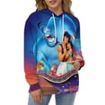 thumbnail image 4 of Aladdin Hoodie 3D Print Pullover Hooded Long Sleeve Sweatshirts Tops Blouse with Pocket for Mens Womens, 4 of 8