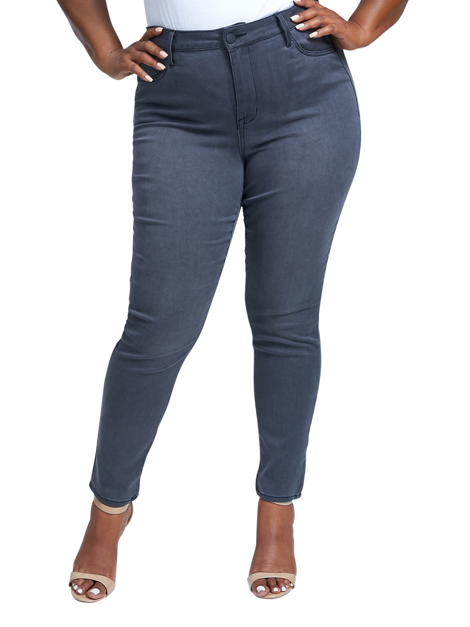 high rise jeggings walmart