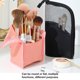 thumbnail image 4 of Bolsa organizadora de brochas de maquillaje, soporte portátil de alta capacidad para brochas de maquillaje, estuche para juegos de brochas de maquillaje para artistas profesionales, resistente al, 4 of 8