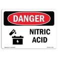 thumbnail image 1 of SignMission OS-DS-A-1824-L-2032 Signe de Danger d'Osha 18 x 24 Po - Acide Nitrique, 1 of 1
