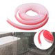 thumbnail image 3 of KDJ Silicone Water Barrier Strip for Bathroom, Dry & Wet Separation, Flexible Water Retention Seal, 30mm Height, 16mm Width, 300cm Length, Transparent,Easy to Install,for Durable & Practical, 3 of 10