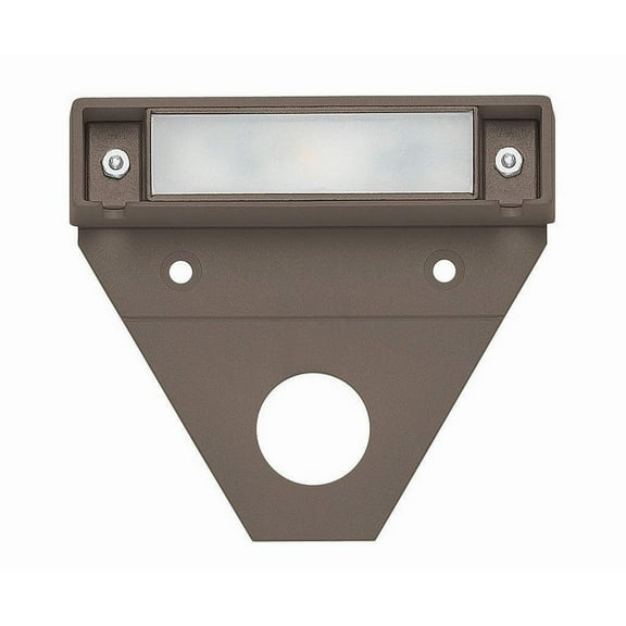 1.1W Led Small Deck Light 3.25 inches Wide By 0.75 inches High-Bronze Finish Bailey Street Home 81-Bel-2332888