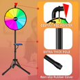 thumbnail image 4 of Prize Wheel WHAUU de 16 pulgadas con soporte, 12 ranuras, kit de borrado en seco, 4 of 8