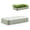 Mist Green, variant on Epic Gardening 6-in-1 Large Modular Galvanized Raised Garden Bed Kit - 15" Tall, Food-Safe, Light Clay