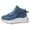 Blue, variant on Women's Boots High Top Lined Thick Sole Height Enhancing Athletic Shoes for Casual Daily Wear