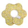 thumbnail image 2 of Bebé Recién Nacido Baberos Cabeza de Flor Bufanda de Cuello Toalla de Saliva de Alimentación - Amarillo perfke Baberos para bebés, 2 of 7