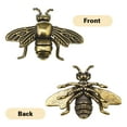 thumbnail image 3 of NICEXMAS 3Pcs Golden Brass Insect Figurines for Home Decoration and Tea Party Favors, 3 of 6