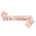 thumbnail image 1 of Elegant Adjustable Birthday Celebration Sash Featuring Glittering Rhinestones And Satin Fabric For, 1 of 2