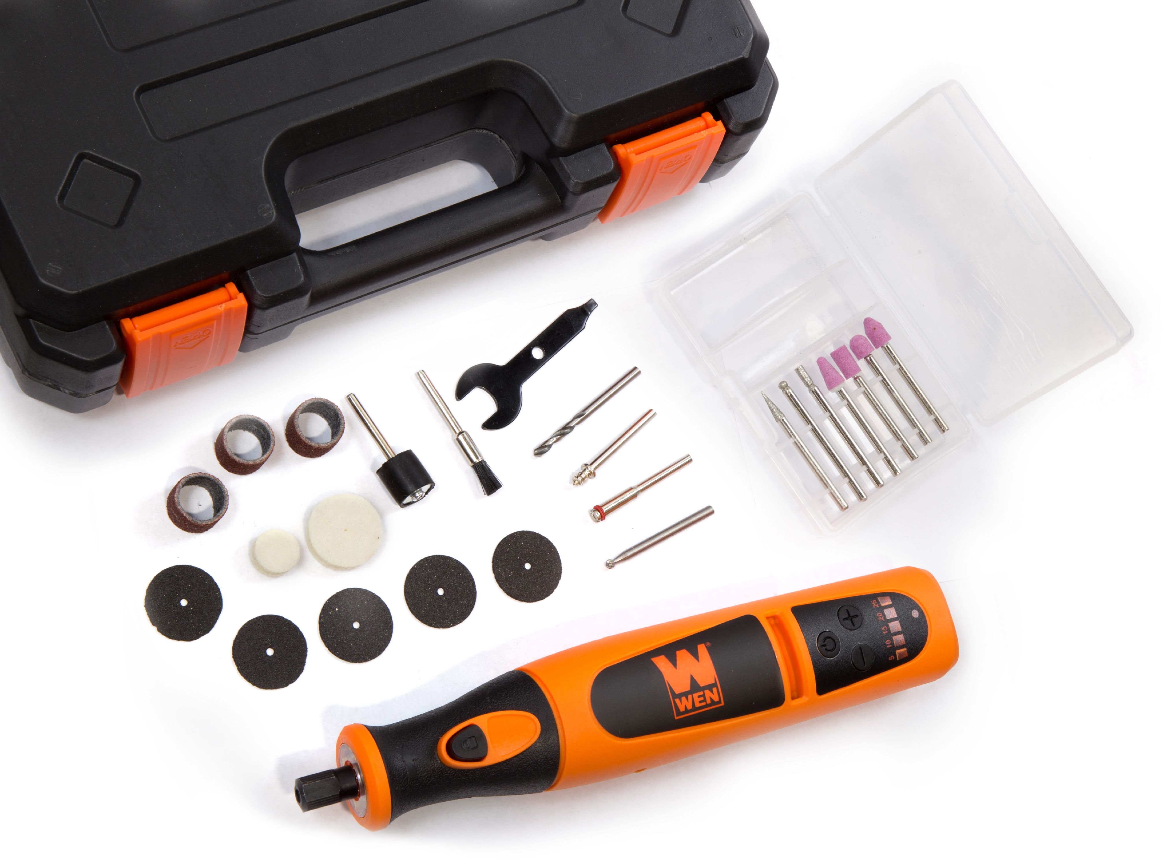 WEN Variable Speed Lithium-Ion Cordless Rotary Tool Kit photo 4