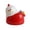 A004- Red, variant on Desktop Decorative Figurine, Cute Chick Shaped Cyan Decorative Sculpture, 1 Piece Resin Ornament, For Home Living Room Kitchen Dining Table Centerpiece Decor