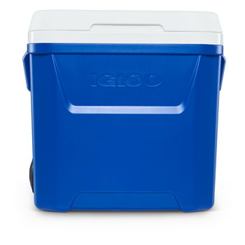 Igloo 60 Qt Laa Ice Chest Cooler with Wheels, Blue
