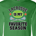 thumbnail image 4 of Inktastic Lacrosse is My Favorite Season Long Sleeve T-Shirt, 4 of 5
