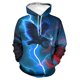 thumbnail image 3 of Sudadera con capucha con estampado 3D de águila y halcón para hombre, sudadera informal de talla grande, sudadera de manga larga, ropa de calle para hombre, 3 of 5