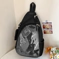thumbnail image 7 of Ita Bag Transparent Shoulder Bag Chest Bag Simple Pin Display Chest Pack Single Shoulder Crossbody Bag Handbag Phone Bag for Women Men, 7 of 7