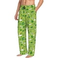 thumbnail image 6 of Honiee St. Patrick's day1 for men - a sleek fusion of Straight Pajama Pants, versatile Lounge Pants, and cozy Sleepwear, all rolled into one-Medium, 6 of 6