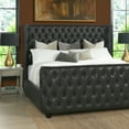thumbnail image 4 of Jennifer Taylor Home Brooklyn Tufted Bed King Vintage Black Brown, 4 of 10