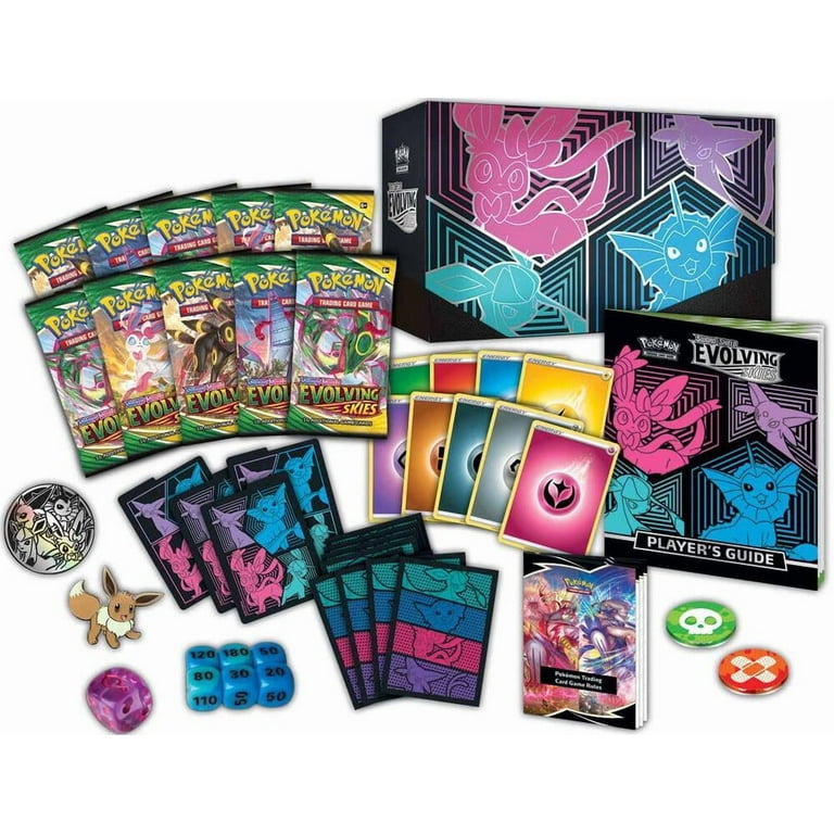 evo skies booster box Pokemon TCG: Sword & Shield joined by Dragonite V Evolving Skies Pokemon Center Elite