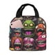 thumbnail image 1 of Easygdp Monstrous Cartoon Characters Bolsa Térmica Premium - Tela Oxford Impermeable, Gran Capacidad, Bolsillo Frontal, Unisex para Trabajo, Escuela, Actividades al Aire Libre y Picnics, 1 of 8