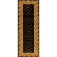thumbnail image 4 of Momeni New Wave 7'9" X 7'9" Round Contemporary Hand Tufted Wool Rug in Black, 4 of 4