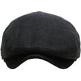 thumbnail image 3 of Solid Cabbie Newsboy &amp; Ascot Ivy Hat Cap Plaid Solid Gatsby Golf NEW, 3 of 6