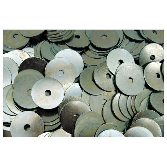(300) Oversized Fender Washers 1/4 x 1-1/2 OD - Zinc Plated
