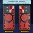 thumbnail image 3 of A03s Case, for Samsung Galaxy A03s Phone Case Metal Stand Ring Holder,Camera Lens Protector for Galaxy A03S,Slim Full Protection Shockproof Cases Cover for Women Men (Red), 3 of 14
