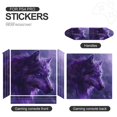 thumbnail image 3 of Purple Wolf PS4/PS4 Pro/PS4 Slim Skin Sticker For Console And Controller Skins, 3 of 6