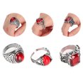 thumbnail image 4 of Joyería de metal retro moderna ANGGREK mano de obra fina accesorios de moda regalo amor novia regalo niñas, 4 of 8