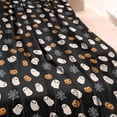 thumbnail image 3 of Halloween Ghosts Pumpkins and Spider Webs Blanket,Comfortable Soft Lamb Wool Throw Blanket,All Season,Warm Lightweight Blankets for Sofa Bed Couch Living Room Chair,40"x50", 3 of 4