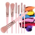 thumbnail image 2 of Brocha de maquillaje profesional, con fuerte poder de agarre de polvo, brocha para sombra de ojos, para mujeres belleza maquillando nias,Brocha para sombra de ojos Brocha cosmética Brocha para maquill Higoodz Salud y Belleza, 2 of 7