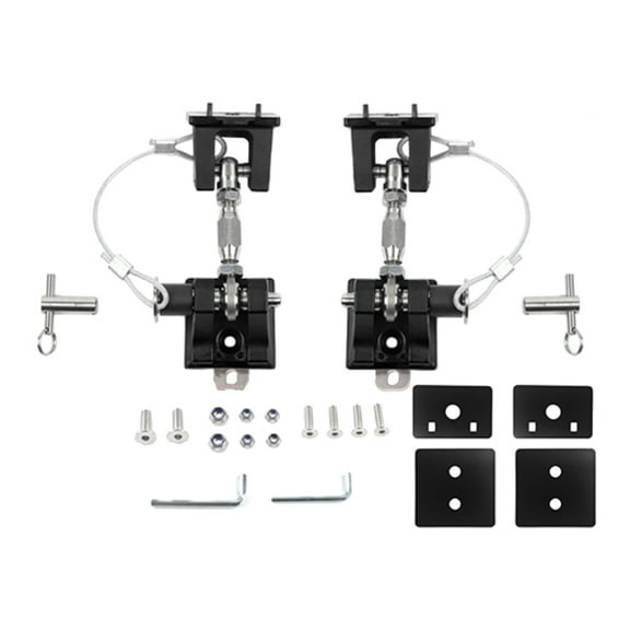 Black with Key-Car Engine Hood Latch Cover with Key, Hood Locks for Jeep Wrangler TJ 1997-2006, Car Accessories