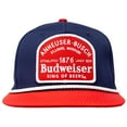 thumbnail image 2 of Budweiser Red and Blue Vintage Patch Snapback, 2 of 5