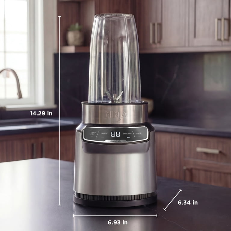Ninja Nutri-Blender Pro with Auto-iQ, 1100-Peak-Watt Motor, 24 oz