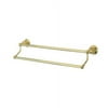 Elements Of Design Eba1753pb 24" Double Towel Bar From The New Orleans Collection - Brass