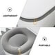 thumbnail image 4 of Funda para asiento de inodoro de baño, funda suave para cojín de asiento de inodoro, funda lavable elástica, 4 of 4