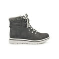 thumbnail image 2 of Cliffs by White Mountain Womens Hallett Faux Fur Trim Lace Up Ankle Boots, 2 of 5