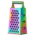 thumbnail image 5 of FRCOLOR Stainless Steel Cheese Vegetable Grater Hand Grater Slicer Vegetable Grating Tool, 5 of 8