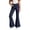 #01-Navy, variant on uniform Pants for Girls 10-12 Flare Dress Pants Flare Pants High Waisted School Uniform Pant Bell Bottom Leggings with Pockets Back To School Clothes Beige
