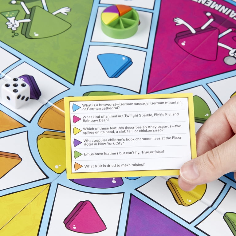 Hasbro Trivial Pursuit Family Edition Board Game - 2,400 Trivia Questions For Kids & Adults