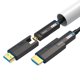 thumbnail image 1 of Cable De Fibra Óptica Hdmi Desmontable 8K Cable Hdmi 2.1 De 100 Pies/30 M De Largo En Pared Con Conectores Micro Hdmi Duales Y Hdmi Estándar Compatible Para Pc Tv Playstation4 Ps5 Xbox Series X Rtx409, 1 of 5