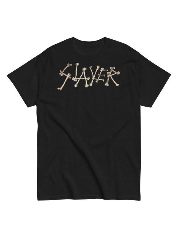 Slayer - Bone Logo Unisex T-Shirt - Black - 3XL