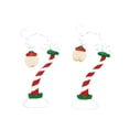 thumbnail image 2 of Department 56 Grinch Village Grinch Streetlights Christmas Accessory Figurine Set, 2 Pieces 3.8in H, 2 of 2