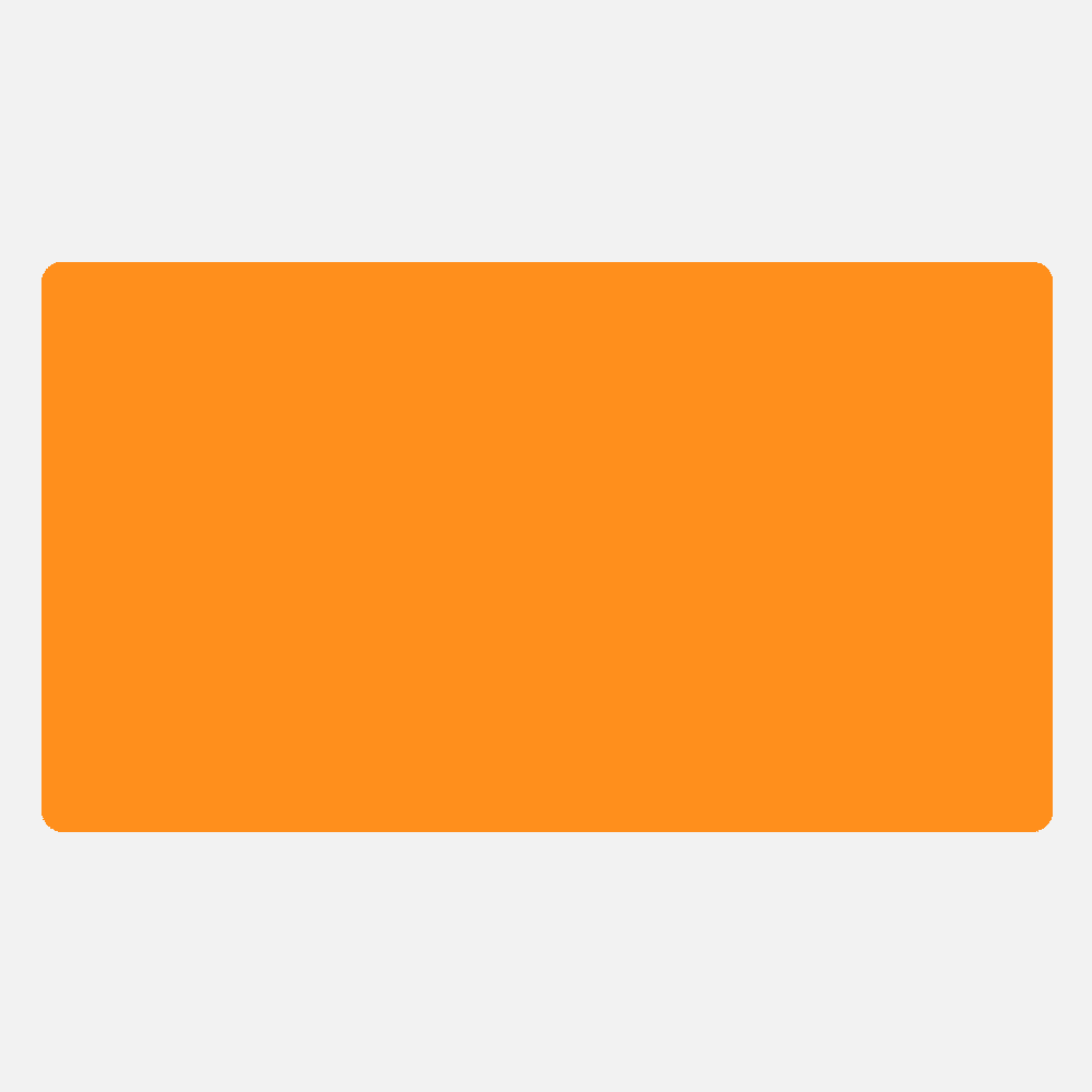 JAM Paper Standard Label Rolls, Rectangle, 3 3/8 x 6, Neon Orange, 125 Labels/Roll
